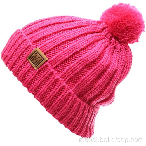 China Warm Woman Winter Hats Knitted Female knit Manufactory